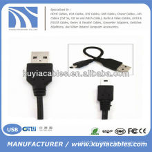 2.0 USB al cable mini5Pin para la cámara MP3 MP4